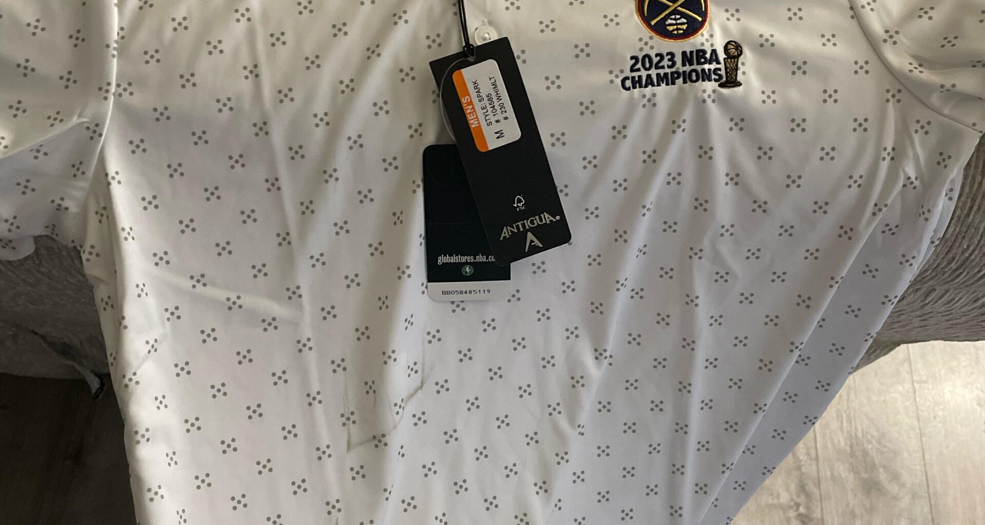 THE FINALS ANTIGUA GOLF POLO IS 🔥 🔥