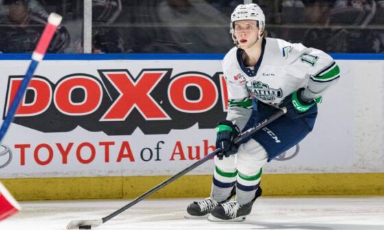 [Scott Wheeler] Brad Lambert, with his “off-the-charts skating ability,” is looking like a “gamebreaker” again. He has also made important progress in key areas. My story on the his rebirth in Seattle: