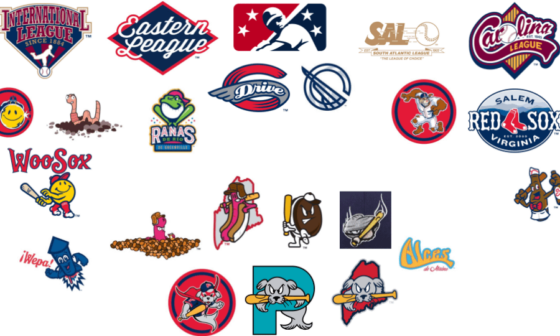 Red Sox MiLB Affiliate Collage