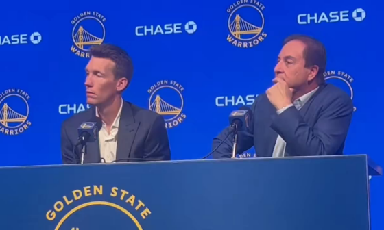 [Slater] Dunleavy on Poole: “We love having those guys here (JP and JK), Jordan, especially with this contract extension. We’d like to have him here for four more years at least.” (0:47)