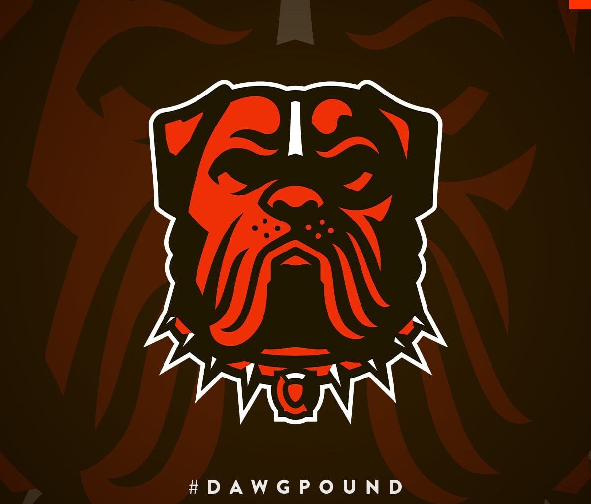 [Browns] Introducing our new official dog logo!! 🐾🎉 #DawgPound