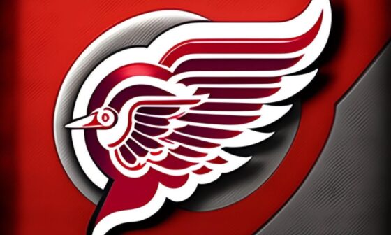 Asked AI to re design the Red Wings Logo. Forever the ORIGINAL