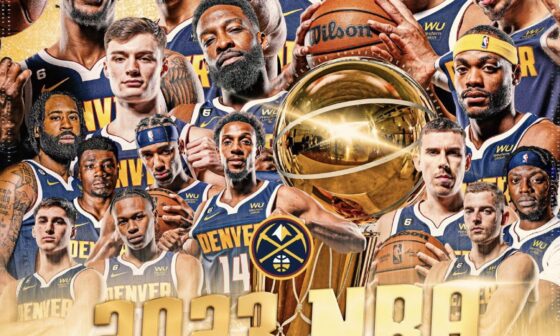 YOUR DENVER NUGGETS ARE 2023 NBA CHAMPIONS