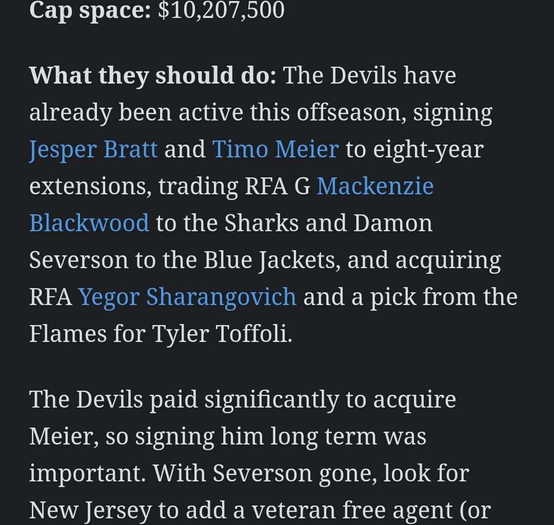 When did we undo the Toffoli trade? ESPN sucks at hockey lol