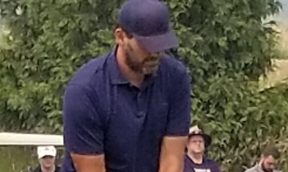 I didn't meet him, but got some pictures of Tony Romo today as well