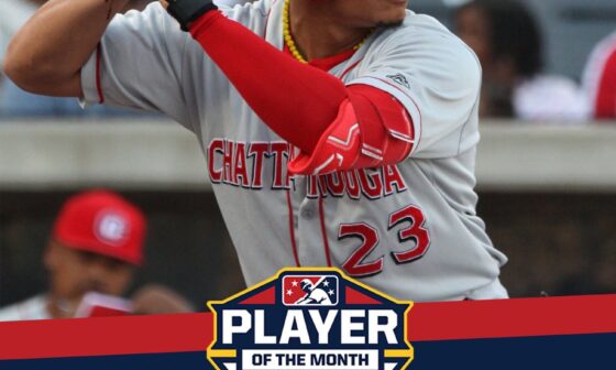 Noelvi Marte named May Southern League Player of the Month
