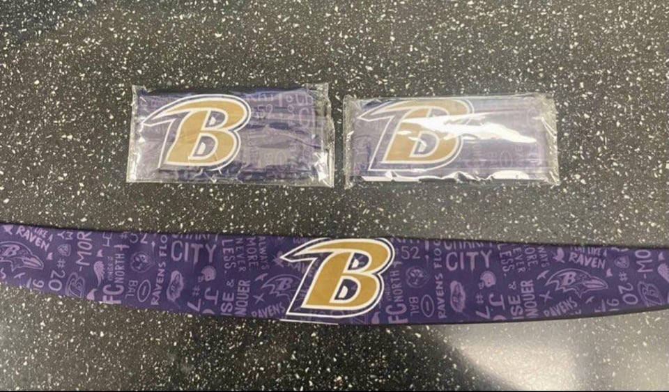 Ravens headbands are in!