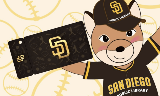 Go get your Padres library cards today! (Leave one for me, though)