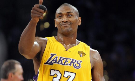 Lakers Player Of The Day #3: Ron Artest/Metta World Peace