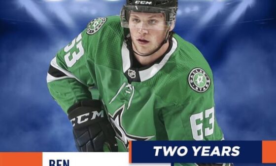 The Oilers have signed defencemen Ben Gleason to a two-year contract with an AAV of $775,000. The first year of the deal is a two-way contract with the second year being one-way. (Better late than never)