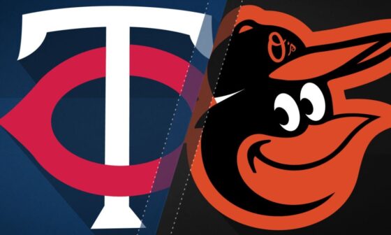 GAME THREAD: Twins (42-42) @ Orioles (48-33) - July 2, 2023