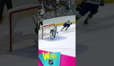 3-on-oh, no! 😬 | Weird NHL #shorts
