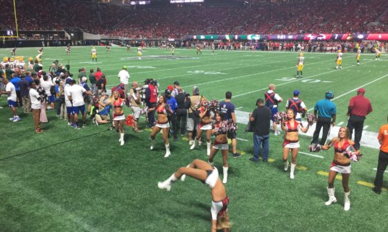 (2) Tickets @ Atlanta. Oct 8th. Five Rows from the Texan Bench.