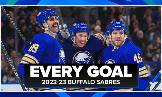 EVERY GOAL: Buffalo Sabres 2022-23 Regular Season