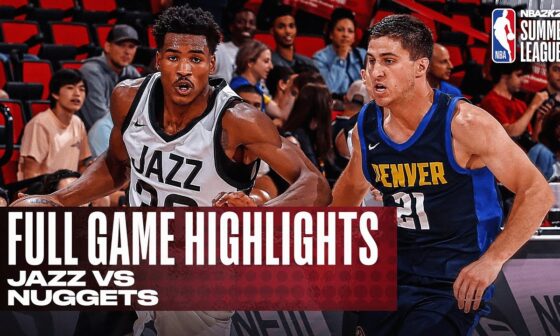 JAZZ vs NUGGETS | NBA SUMMER LEAGUE | FULL GAME HIGHLIGHTS