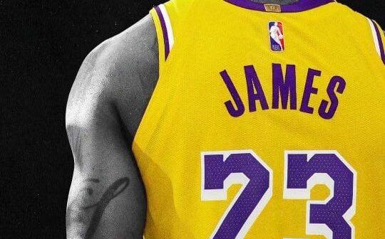 [Los Angeles Lakers] "It's official. 23 is back."