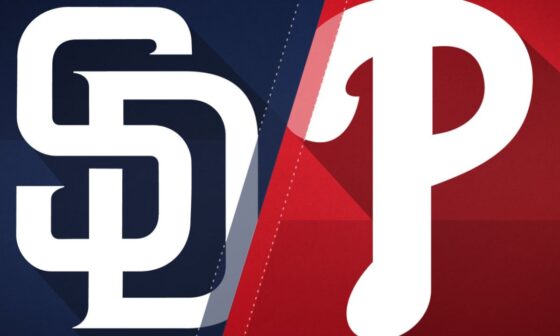 Game Thread: Padres @ Phillies - Sun, Jul 16 @ 01:35 PM EDT