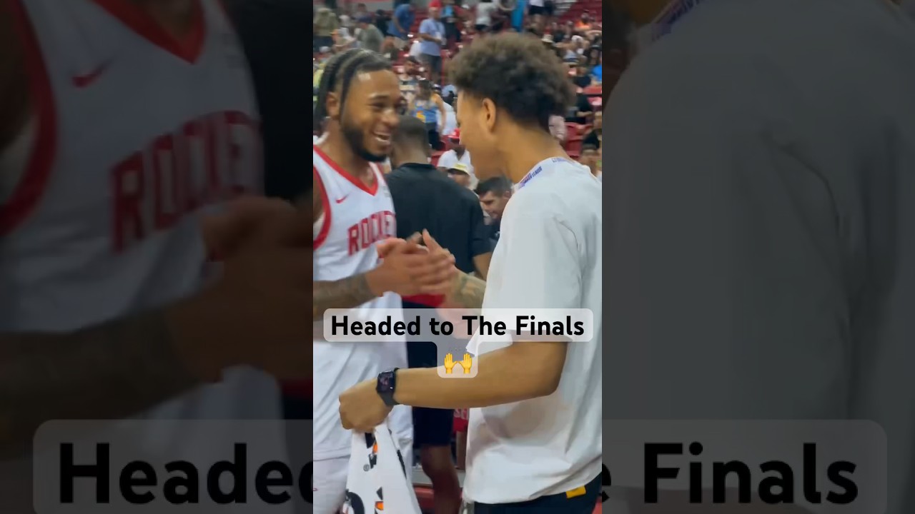 Cam Whitmore & Nate Hinton Lead The Rockets To The #NBA2KSummerLeague Finals! 🙌🔥| #Shorts