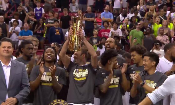Your #NBA2KSummerLeague Champions… The Cleveland Cavaliers! 🏆