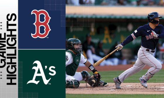 Red Sox vs. A's Game Highlights (7/17/23) | MLB Highlights