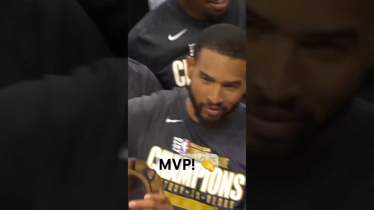 Isaiah Mobley wins the #NBA2KSummerLeague Championship MVP Trophy! 🏆 | #Shorts