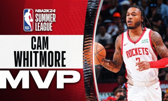 The BEST Plays From The  #NBA2KSummerLeague MVP Cam Whitmore!