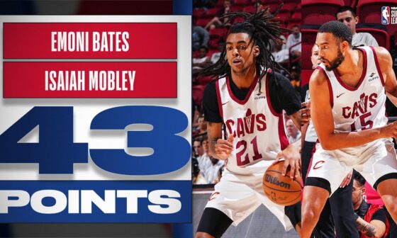 CLUTCH performance by Isaiah Mobley (23 PTS & 7REB) & Emoni Bates (20 PTS & 7 REB) In Semifinal W!