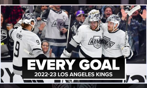 EVERY GOAL: Los Angeles Kings 2022-23 Regular Season