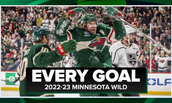 EVERY GOAL: Minnesota Wild 2022-23 Regular Season