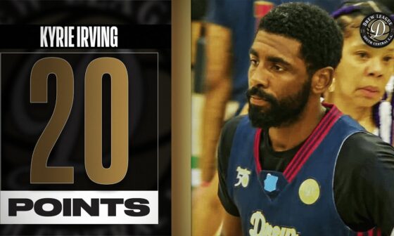 Kyrie Irving Drops TRIPLE-DOUBLE In Drew League Debut! 20 PTS, 13 REB & 11 AST 🔥