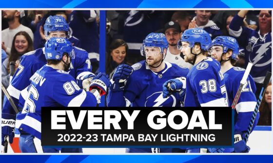 EVERY GOAL: Tampa Bay Lightning 2022-23 Regular Season