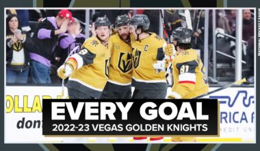 EVERY GOAL: Vegas Golden Knights 2022-23 Regular Season