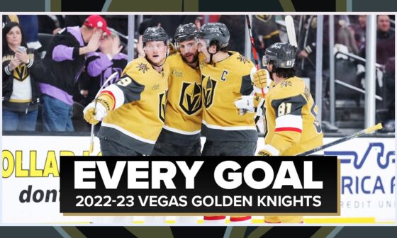 EVERY GOAL: Vegas Golden Knights 2022-23 Regular Season
