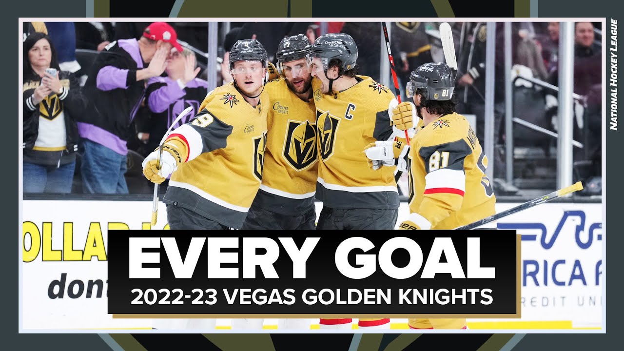 EVERY GOAL: Vegas Golden Knights 2022-23 Regular Season