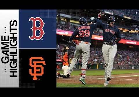 Red Sox vs. Giants Game Highlights (7/28/23) | MLB Highlights