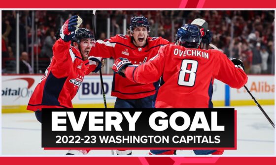 EVERY GOAL: Washington Capitals 2022-23 Regular Season