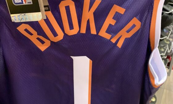 Suns new jerseys are appearing in the wild. These are available in Toronto