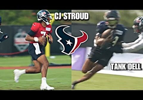 Houston Texans 2023 Training Camp: Rookie CJ Stroud & TANK Dell is taking OVER CAMP 🔥😳 ..