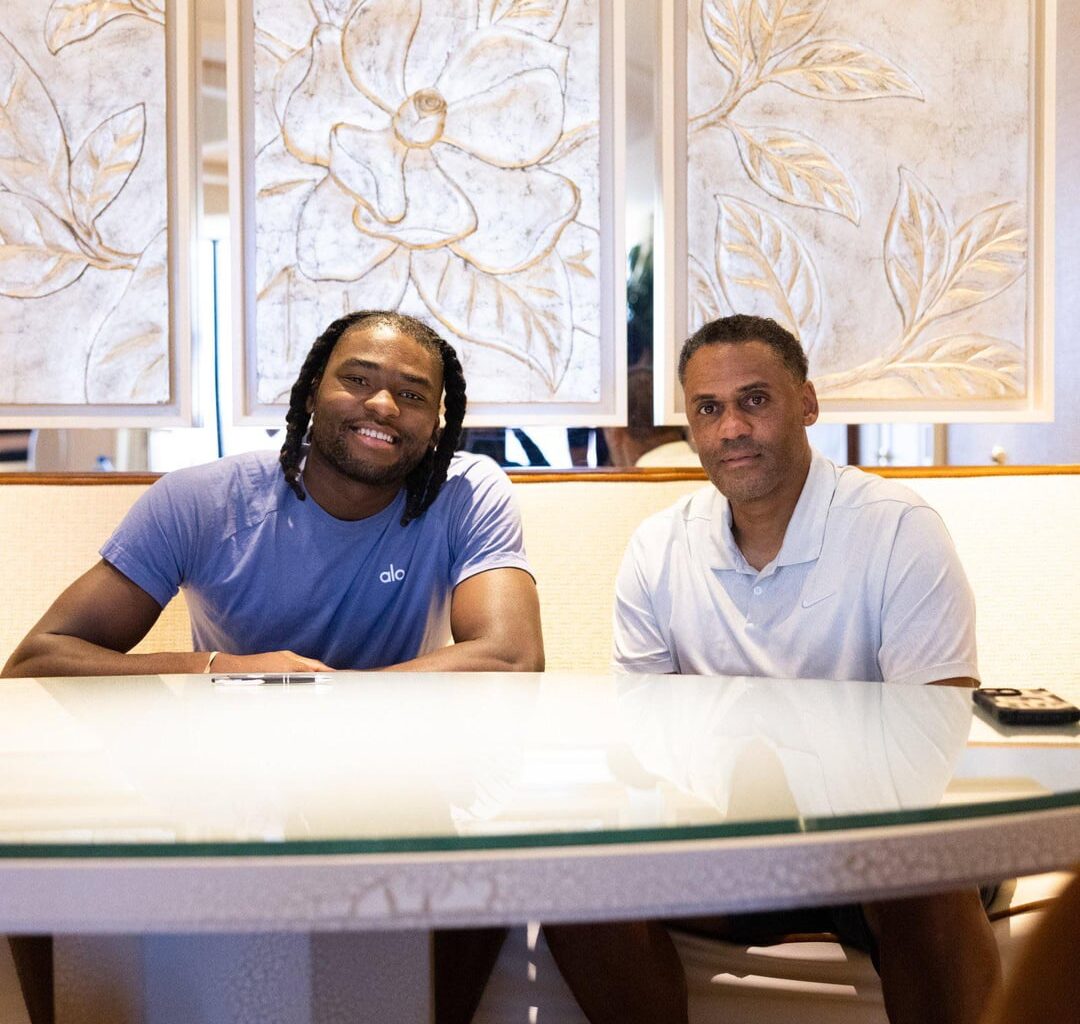 Stew looking happy as hell