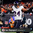 [Rapoport] The #Raiders have reached an agreement with former #Ravens Pro Bowl CB Marcus Peters, sources say. Peters, who had an impressive workout today, gets a 1-year deal and Las Vegas gets a talented player right before camp.