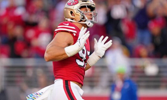 Top 10 most impressive performances from 22’, No. 1: Nick Bosa vs. the Rams