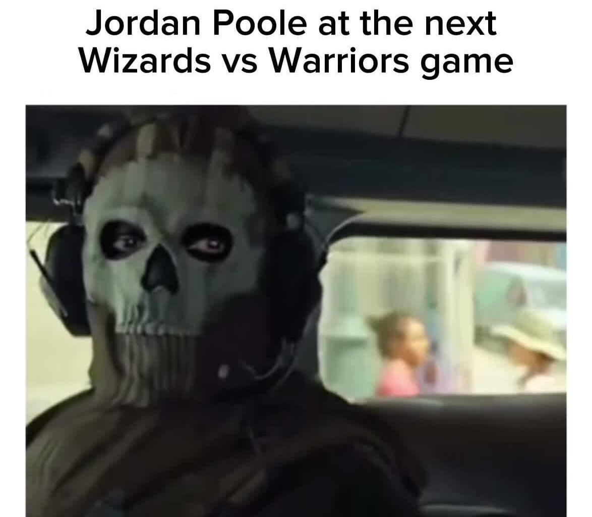 Who’s excited to see Poole vs Warriors?