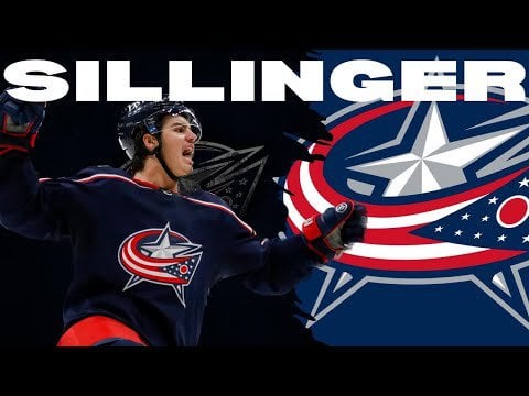 Cole Sillinger - All Goals for the Columbus Blue Jackets (So Far). | NHL...