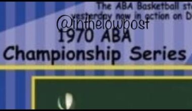 The 1970 ABA Finals Was Ahead Of Its Time