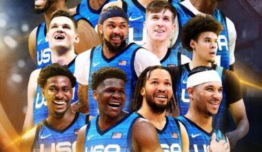 The U.S. roster is full of up-and-coming NBA players