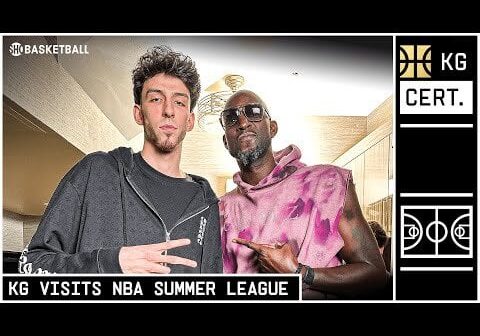 KG Visits NBA Summer League ft. Chet Holmgren, Mitch Richmond, & Albert Hall | KG Certified