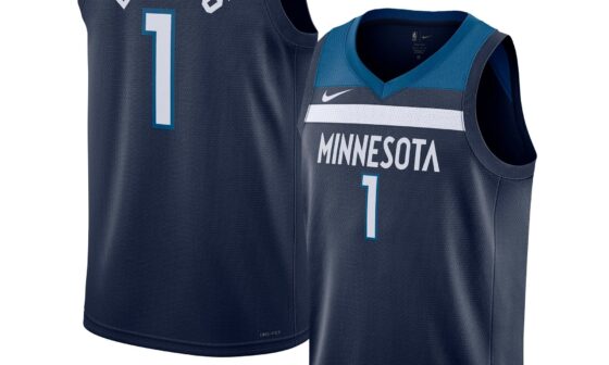 25% off Anthony Edwards Minnesota Timberwolves Nike Icon Edition Swingman Jerseys