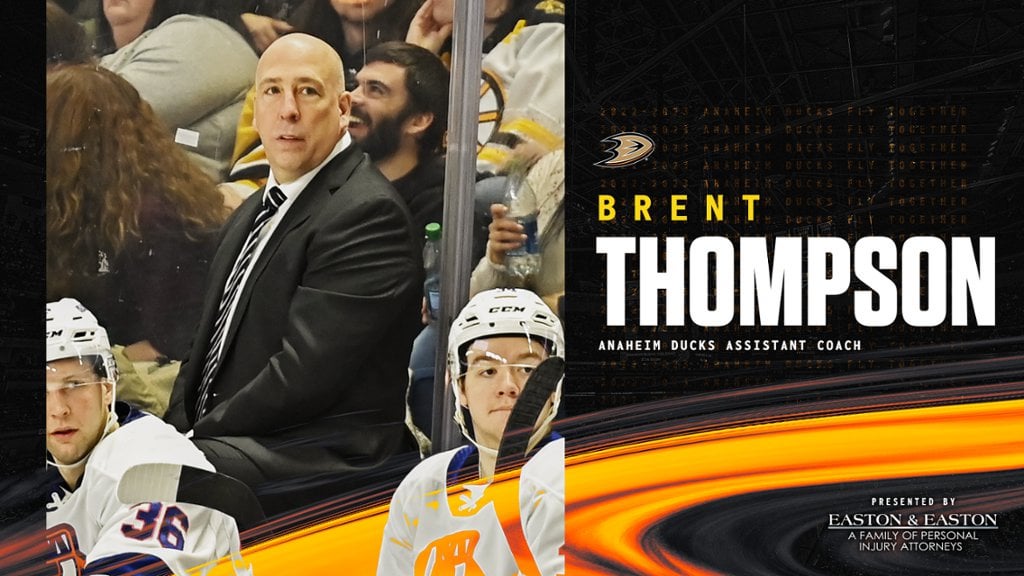 Ducks Name Brent Thompson Assistant Coach