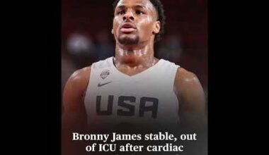 Bronny James Cardiac Arrest At USC Practice #bronnyjames #nba #usc #PrayersUp
