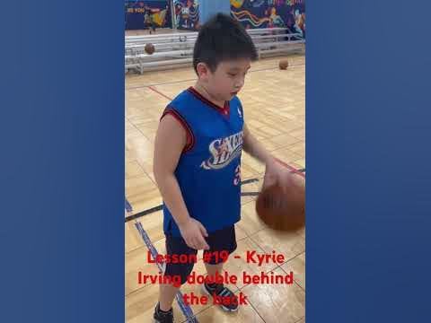 Kyrie Irving double behind the back move